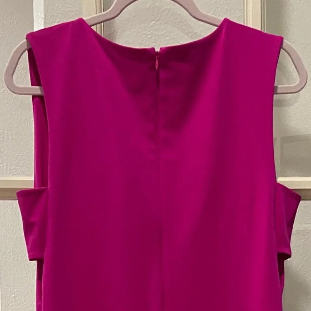 NWT: Rochelle Maxi Dress, Size 10, Neon Fushia, Banana Republic - Picture 6 of 6